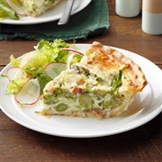 Asparagus and Bacon Quiche