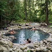 Halfway River Hot Springs, Nakusp, BC, Canada