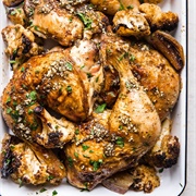 Za'atar Chicken Sheet Pan Dinner