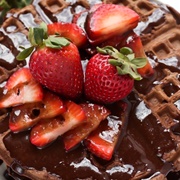 Waffle With Chocolate