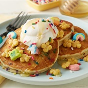 Lucky Charms Honey Clovers Cereal Pancakes