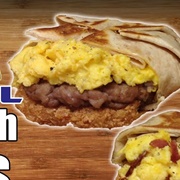 Taco Bell Sausage Breakfast Crunchwrap