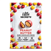 Little Secrets Peanut Butter Dark Chocolate Pieces