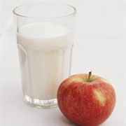 Apple and Hot Milk