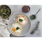 Egg and Shallot Wrap