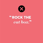 "Rock the Casbah" by the Clash (Casbah/Cat Box)