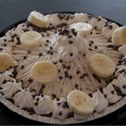 Cabot's Ice Cream & Restaurant Frozen Yogurt Banana Chocolate Chip Pie