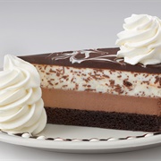 Chocolate Tuxedo Cream Cheesecake