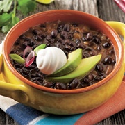 Sopa De Frijoles Negros