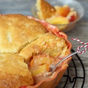 Nectarine Cobbler