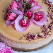 Rose Chai Cheesecake