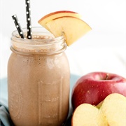 Chocolate Peanut Butter Apple Protein Shake