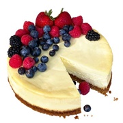 Wuollet Bakery Cheesecake Topped With Berries