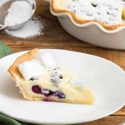 Buttermilk Blueberry Pie
