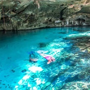 Mexico - Two Eyes Cenote