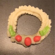 Christmas Wreath Cookies