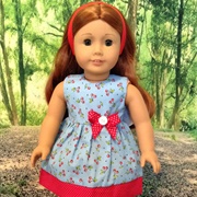 Baby Doll Girl Orange Hair