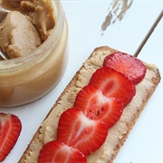 Peanut Butter and Strawberries