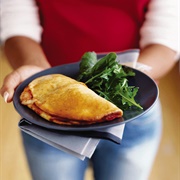 Tomato and Mozzarella Calzone
