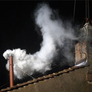 Seen the Smoke of a Papal Election