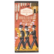Seattle Chocolate Peanut Butter Pretzel Dark Chocolate Truffle Bar