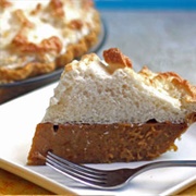 Sweet Potato Pie With Maple Meringue