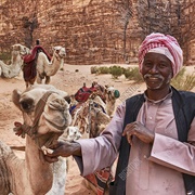 Bedouin Camel Ride, Wadi Rum, Jordan