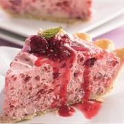 Raspberry Mousse Pie