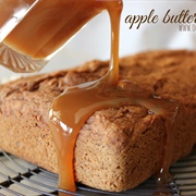 Apple Butter on Whole Oat Toast