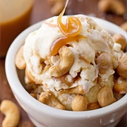 Caramel Cashew Ice Cream