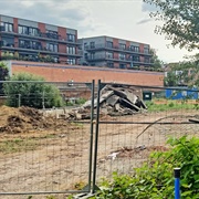 The Remains of a Demolished Tennis Field