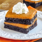 Pumpkin Pie Brownies