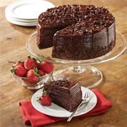 Belgian Dark Chocolate Cake
