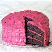 Black Raspberry Cake