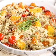 Quinoa With Tomatoes and Orange