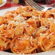 Tortellini With Marinara Sauce