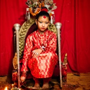 Kumari of Patan Durbar Square, Nepal