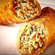 Egg and Lobster Wrap