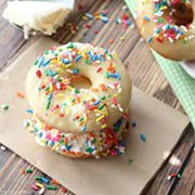 Funfetti Donut Ice Cream Sandwiches