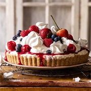 No-Bake Eton Mess Berry Cheesecake