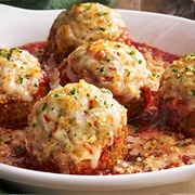 Meatballs Parmigiana