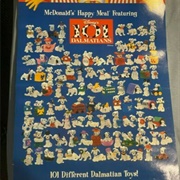 101 Dalmatians Happy Meal Toys