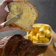 Buttered Multigrain Nut and Seed Toast