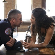 Stella and Severide