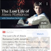 The Lost Life of Alexis Romanov