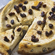 Rum and Raisin Cheesecake