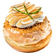 Max'd Out Artisanal Donuts the "Key Lime Pie" Donut