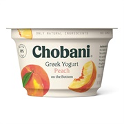 Peach Greek Yogurt