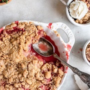 Strawberry Crumble