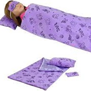Zita Element 18" Doll Sleeping Bag, Pillow & Mask